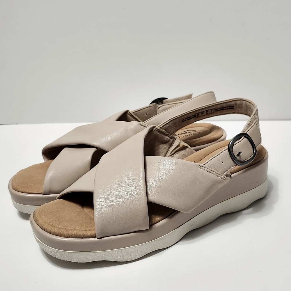 Clarks Clara Sandals size 7.5 Shoes - Picture 13 of 15
